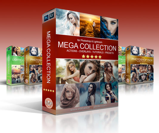 Mega Collection for PS & LR - All Actions - Overlays - Presets